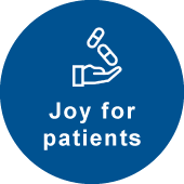 Joy for patients